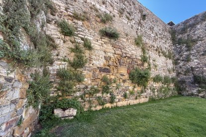 Tramo de la muralla en Ramón y Cajal