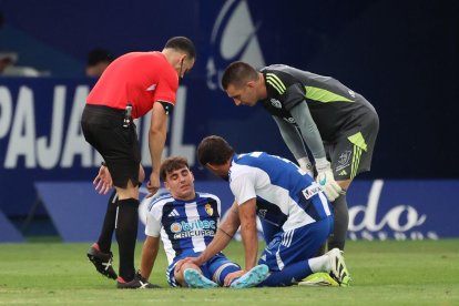Koke se lesionó el sábado y fue cambiado.