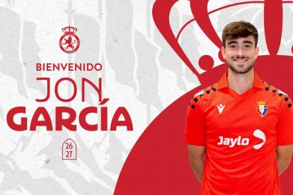 La Cultural Leonesa contrata a Jon García por dos temporadas.
