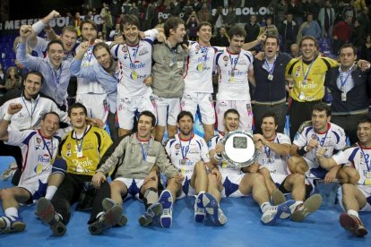 El Ademar ganó la Copa Asobal, antecedente de la Copa de España, en 2008 (y antes en 1998).