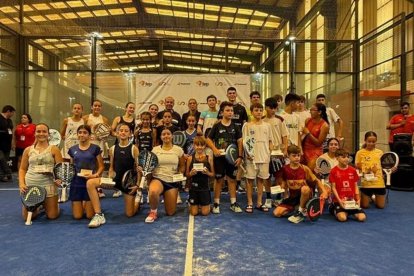Algunos de los participantes en el torneo realizado en León.