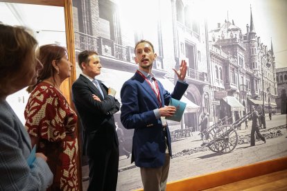 Un momento de la presentación de las nuevas instalaciones.