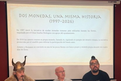 La presentación oficial reunió a representantes del mundo astur y romano.