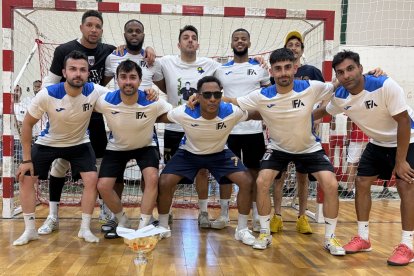 Los campeones del Discofa.