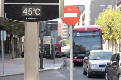 Ola de calor en León