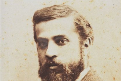 Retrato sobre Antoni Gaudí.