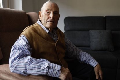 José García Álvarez, durante la entrevista de Diario de León en 2025.
