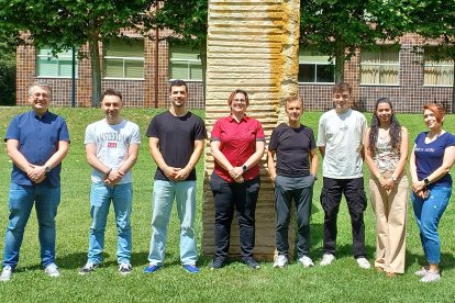 Grupo de investigadores de la ULE participantes en el estudio.ñ