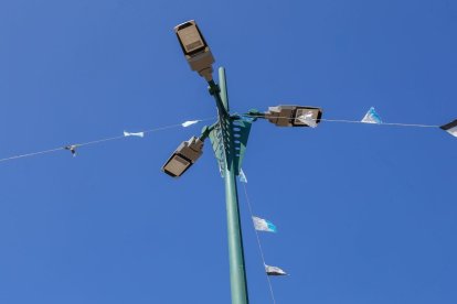 Entre las mejoras de la empresa de las led a coste cero para el Ayuntamiento destacan los sensores de contaminación.