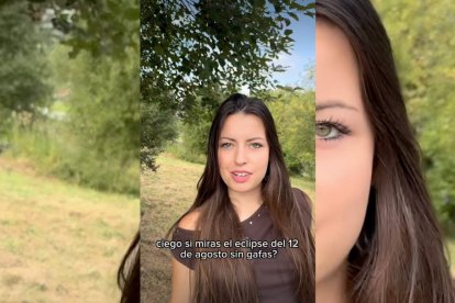 La bióloga y divulgadora Laura Pinillas advierte de que observar el eclipse sin protección adecuada puede causar daños graves en la retina.