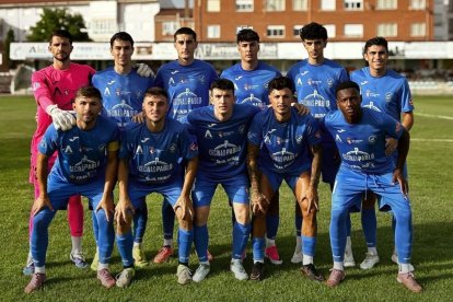 Once inicial del Atlético Astorga ante el Fabril.