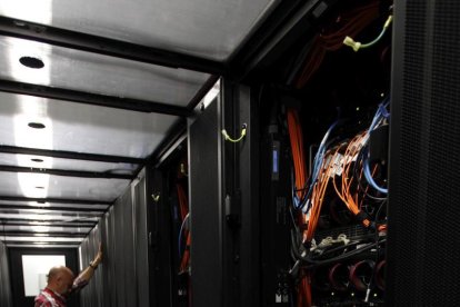 Imagen del supercomputador de León.