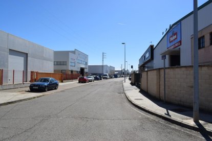 Imagen del polígono industrial de Astorga.