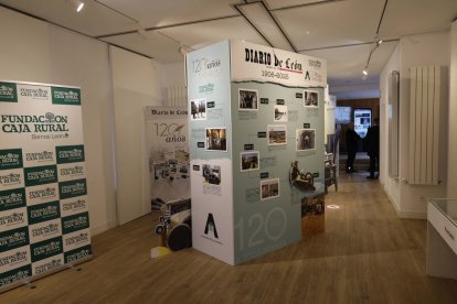 La muestra del 120 aniversario de Diario de León permite recorrer la historia leonesa.