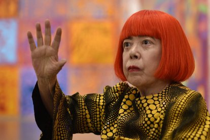 Yayoi Kusama en una imagen de archivo.