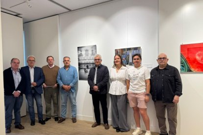 Un momento de la inauguración.
