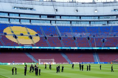 BARCELONA, 08/09/2026.- El Camp Nou acogerá la final de la Liga de campeones en la temporada 2028-2029.