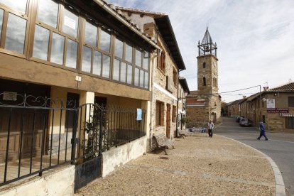 Vista del Val de San Lorenzo, donde está prevista la instalación de la planta.