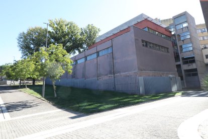 Espacio que ocupará la futura policlínica en el Campus de Ponferrada.