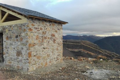 Vista de la explotación minera de El Feixolín en una imagen de archivo.