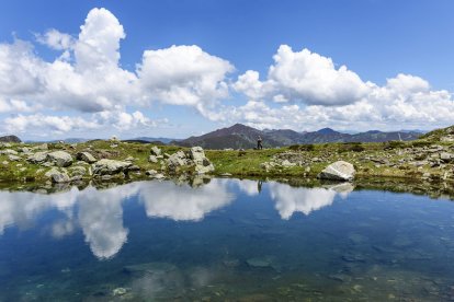 Entorno del Pozo Ferreira y el Pico Cuiña, en los Ancares Leoneses.