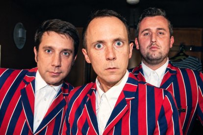 El grupo británico 'The Len Price 3'.