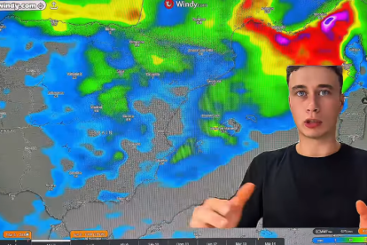 El joven meteorólogo comparte sus predicciones