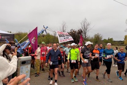 La prueba de ultratrail de Curillas reunió a 208 atletas en la línea de salida.