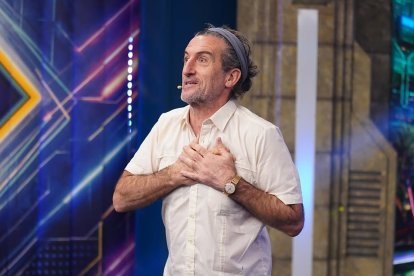 Luis Zahera durante su visita a ‘El Hormiguero’, donde recordó las bromas de su padre sobre su profesión
