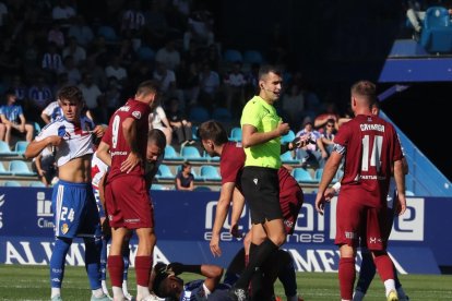Koke Iglesias se ha asentado en el once inicial.
