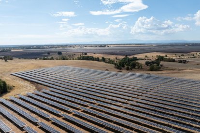 Planta fotovoltaica Villameca, en Benavides.