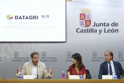 Un momento de la presentación de Datagri, el pasado miércoles.