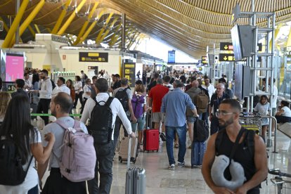 Imagen de archivo del Aeropuerto de Madrid. EFE/ Fernando Villar.