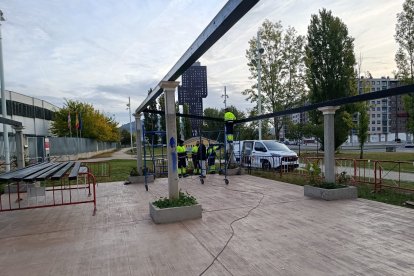 Renovación de la pérgola