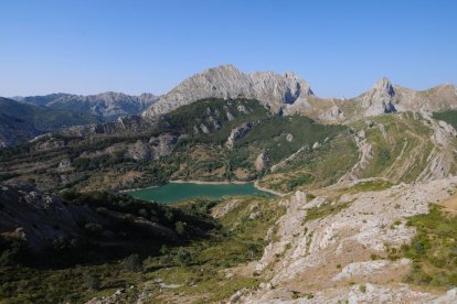 Vista del valle de Anciles, en Riaño.