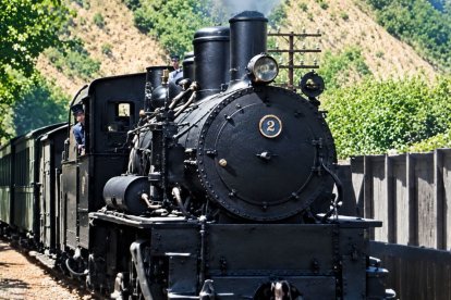 El tren era el reloj del valle.