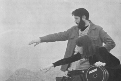 Chema Sarmiento y una integrante del equipo de 'El Filandón0'