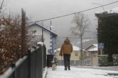 Nieve en La Vecilla.