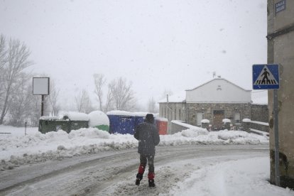 Nieve en Cármenes.