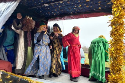 Cabalgata de los Reyes Magos en La Ercina.