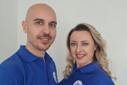 Victor Alonso y su mujer Maria, directora de Marketing y Relaciones Públicas de The Smart Home.