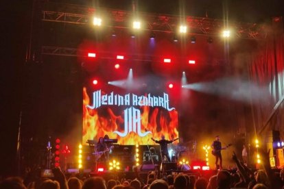 Medina Azahara, en una reciente actuación en León.