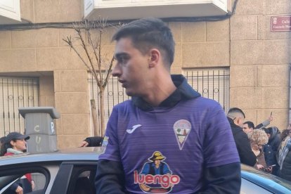 Pablo de Acebes, en La Bañeza.