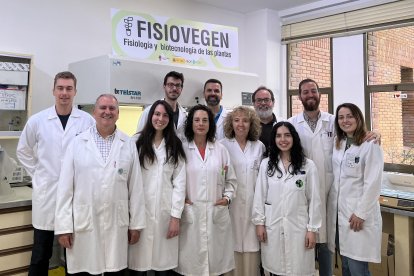 Miembros del grupo Fisiovegen de la Universidad de León.