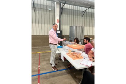 El alcalde de Astorga, José Luis Nieto. DL