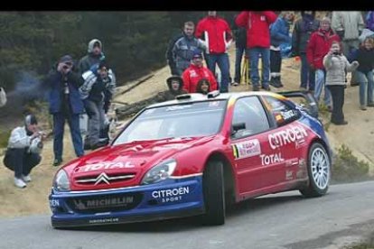 Sainz ocupaba en ese momento la quinta posición de la general.