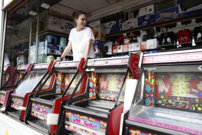 Recinto ferial para las fiestas de San Juan y San Pedro. RAMIRO