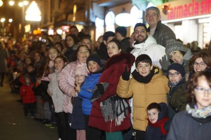 Cabalgata de Papa Noel en León. RAMIRO