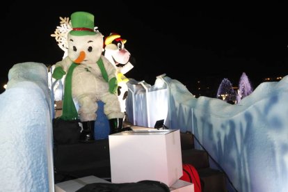 Cabalgata de Papa Noel en León. RAMIRO