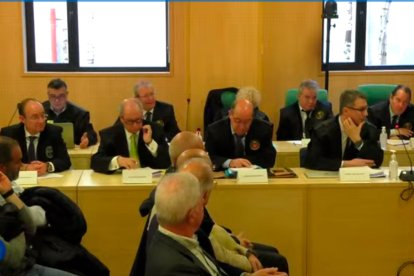 Los numeros letrados que están en el juicio. DL